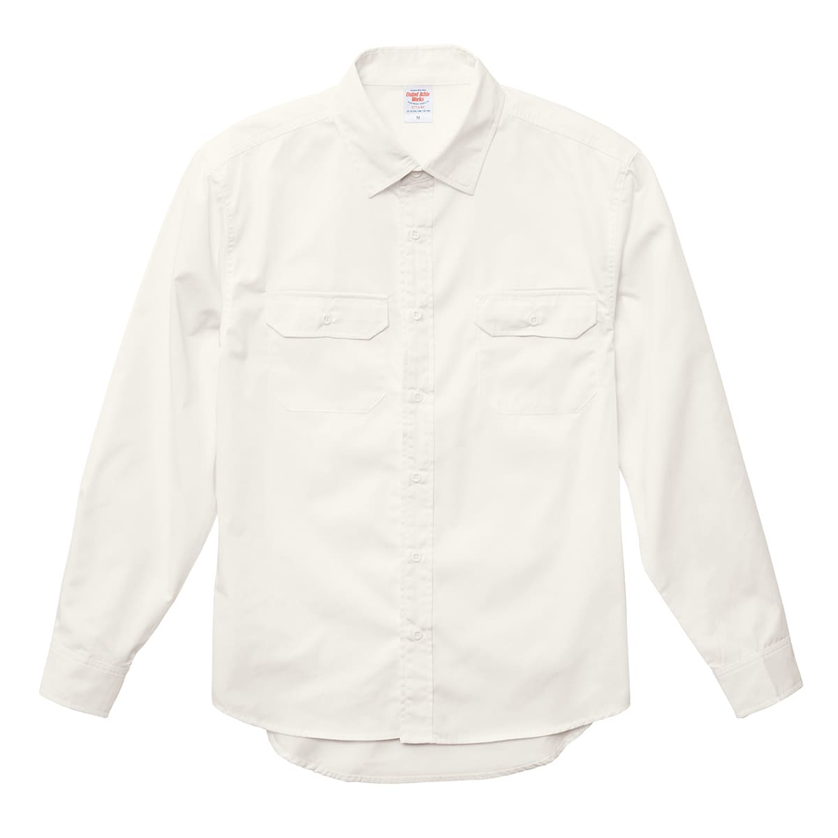 T/C ワーク ロングスリーブ シャツ | ビッグサイズ | 1枚 | 1773-01 | オフホワイト – Tshirt.stビジネス
