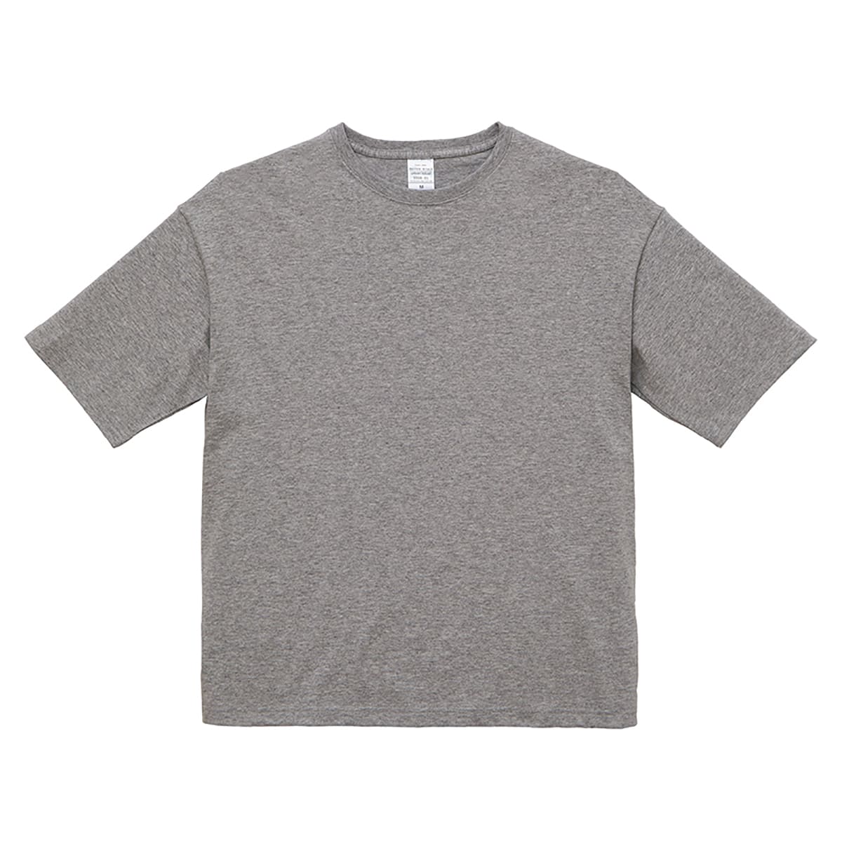 5.6オンス ビッグシルエット Tシャツ | メンズ | 1枚 | 5508-01 | ミックスグレー – Tshirt.stビジネス