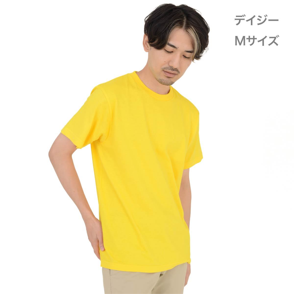 5.6オンス ヘビーウェイトTシャツ | メンズ | 1枚 | 00085-CVT | デイジー – Tshirt.stビジネス