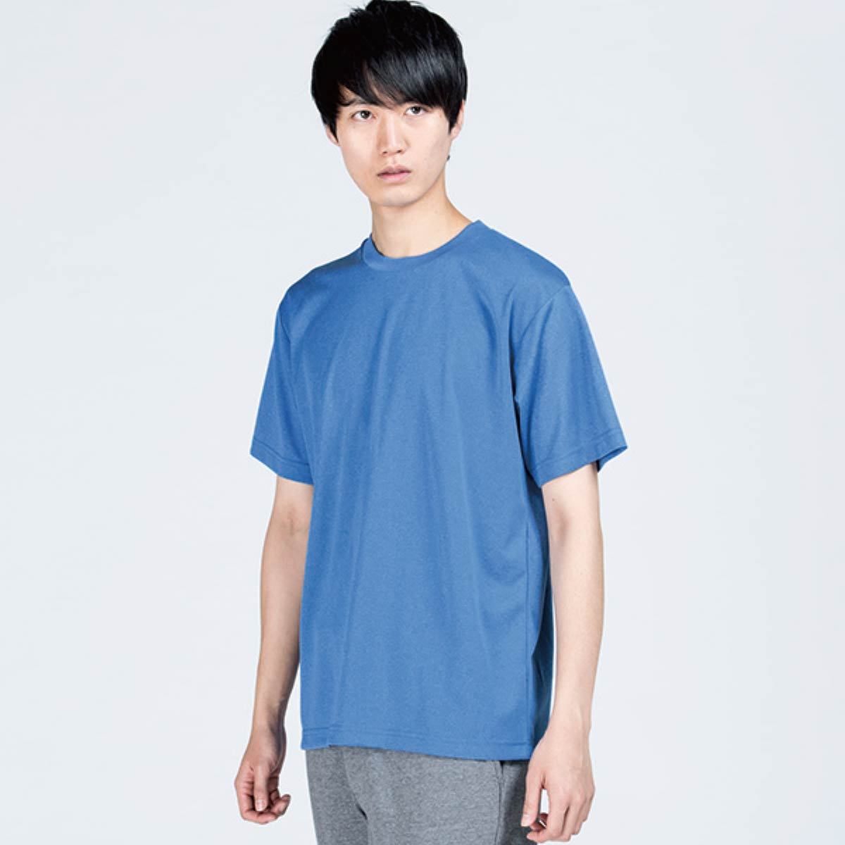 4.4オンス ACT ドライTシャツ インディゴ 150cm [Tシャツ キッズ ジュニア]