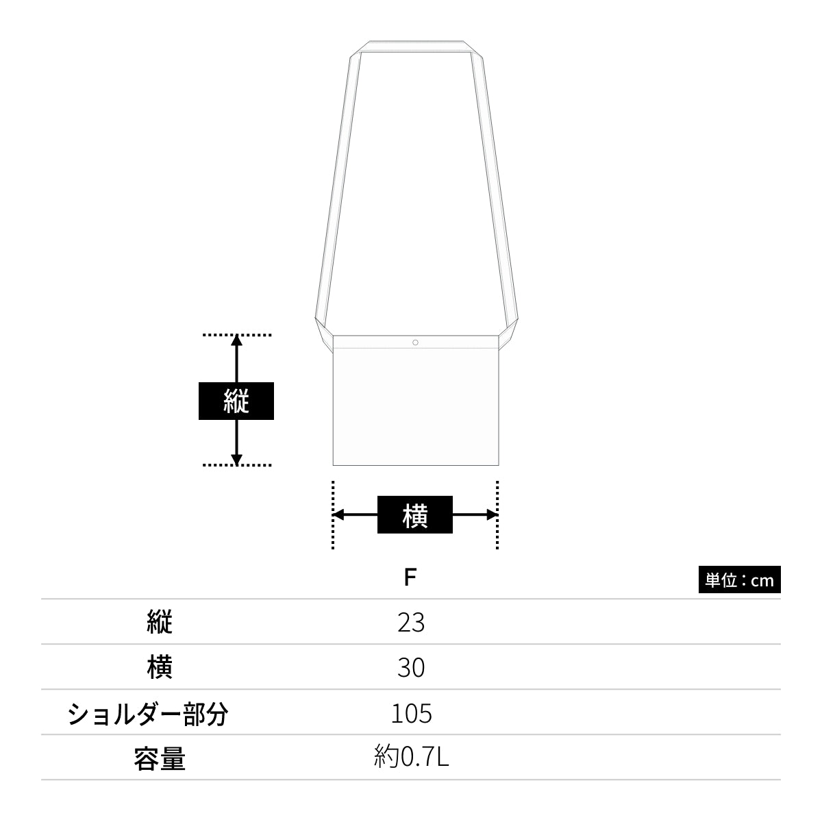 レギュラーキャンバス サコッシュ | ノベルティ(小物) | 1枚 | 1461-01 | ネイビー