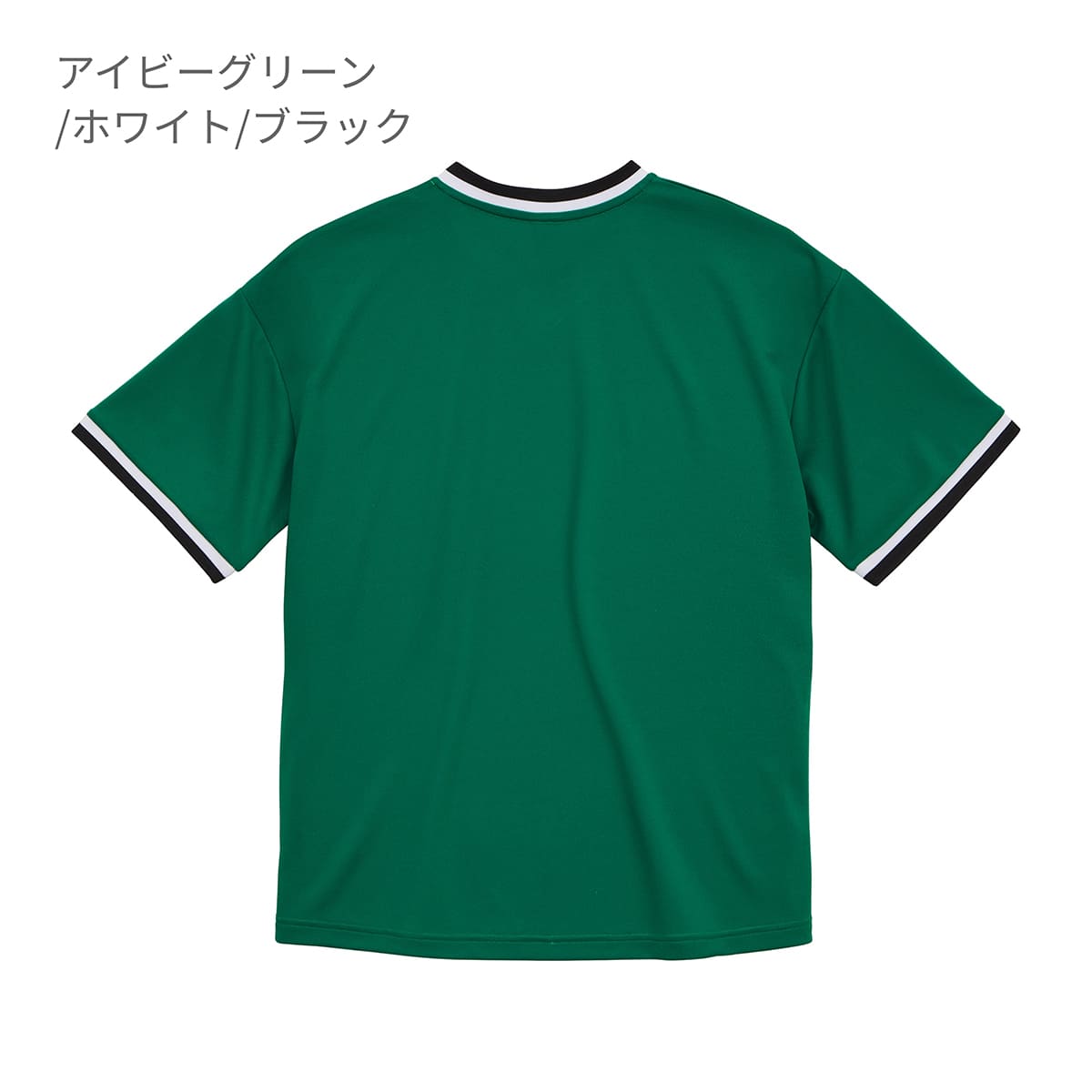 4.1オンス ドライアスレチック ルーズフィット ラインリブ Tシャツ | メンズ | 1枚 | 5927-01 | レッド/ホワイト/ブラック