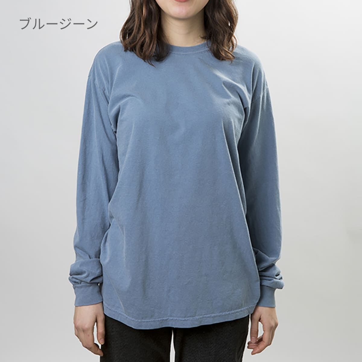 6.1オンス ヘビーウェイト 長袖Tシャツ | メンズ | 1枚 | 6014 | ペッパー