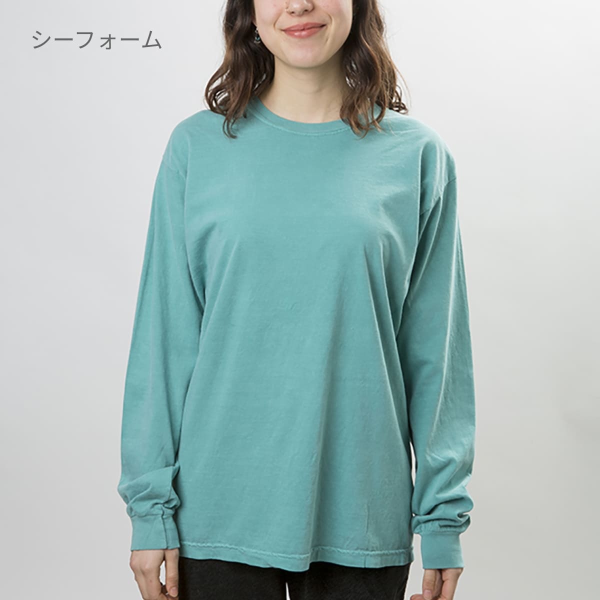 6.1オンス ヘビーウェイト 長袖Tシャツ | メンズ | 1枚 | 6014 | ネイビー