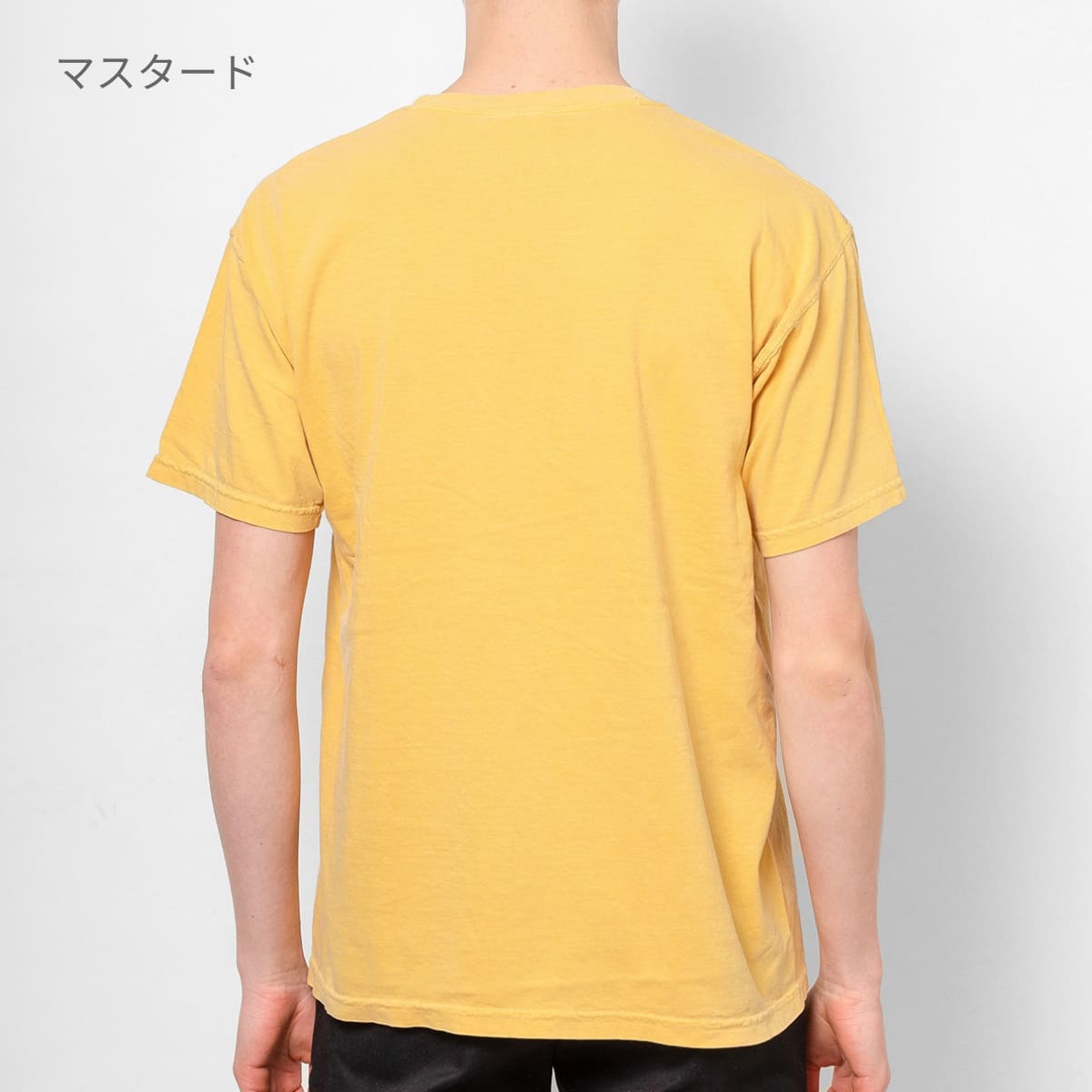 6.1 oz ガーメントダイポケットTシャツ | メンズ | 1枚 | 6030 | ネオンレッドオレンジ