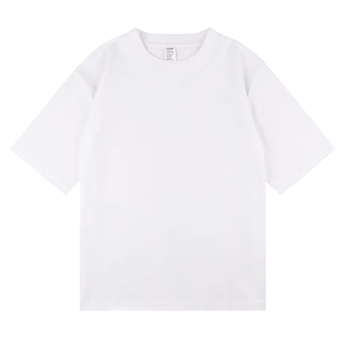 6.6オンス オーバーサイズコンフォートTシャツ（5分袖） | ビッグサイズ | 1枚 | DF1103 | ホワイト