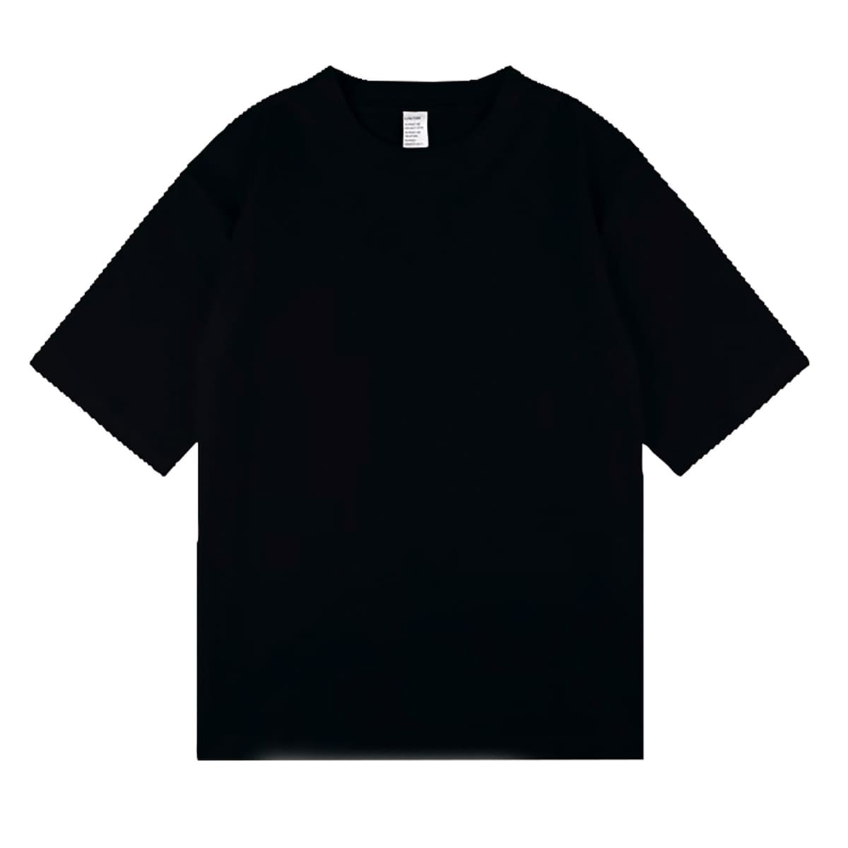 6.6オンス オーバーサイズコンフォートTシャツ（5分袖） | ビッグサイズ | 1枚 | DF1103 | ブラック