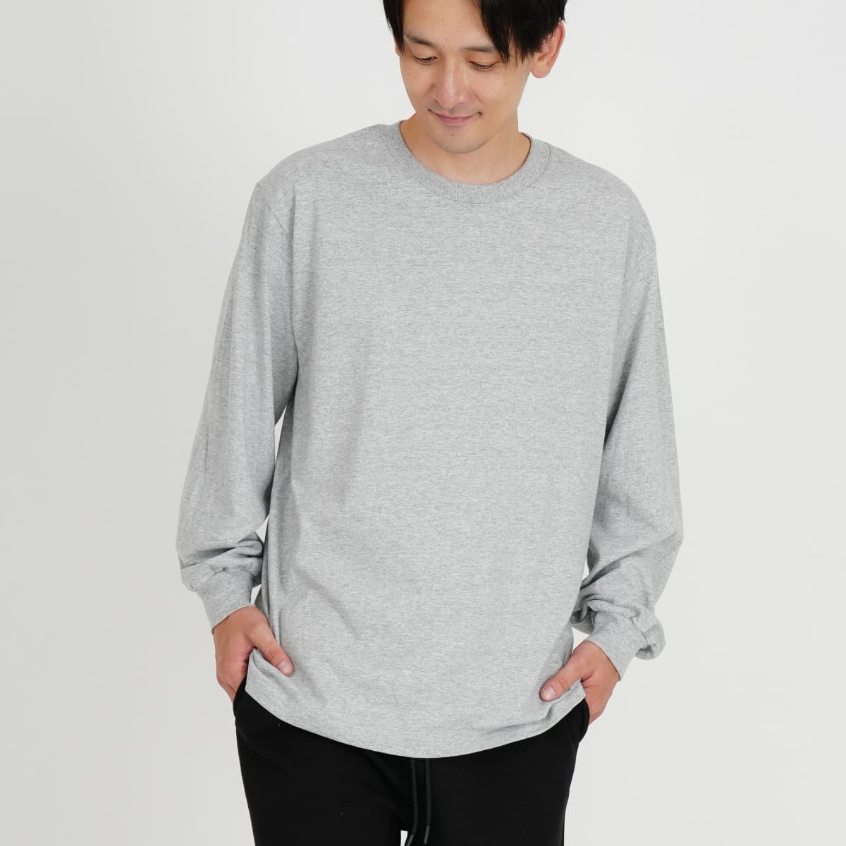 6.0oz ユニセックス ロングスリーブ Tシャツ | ビッグサイズ | 1枚 | 1304 | トゥルーネイビー