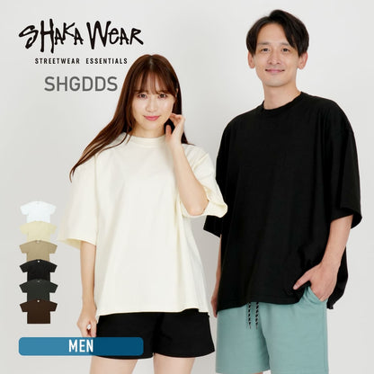 7.5oz ガーメントダイ ドロップショルダーTシャツ | メンズ | 1枚 | SHGDDS | ブラック