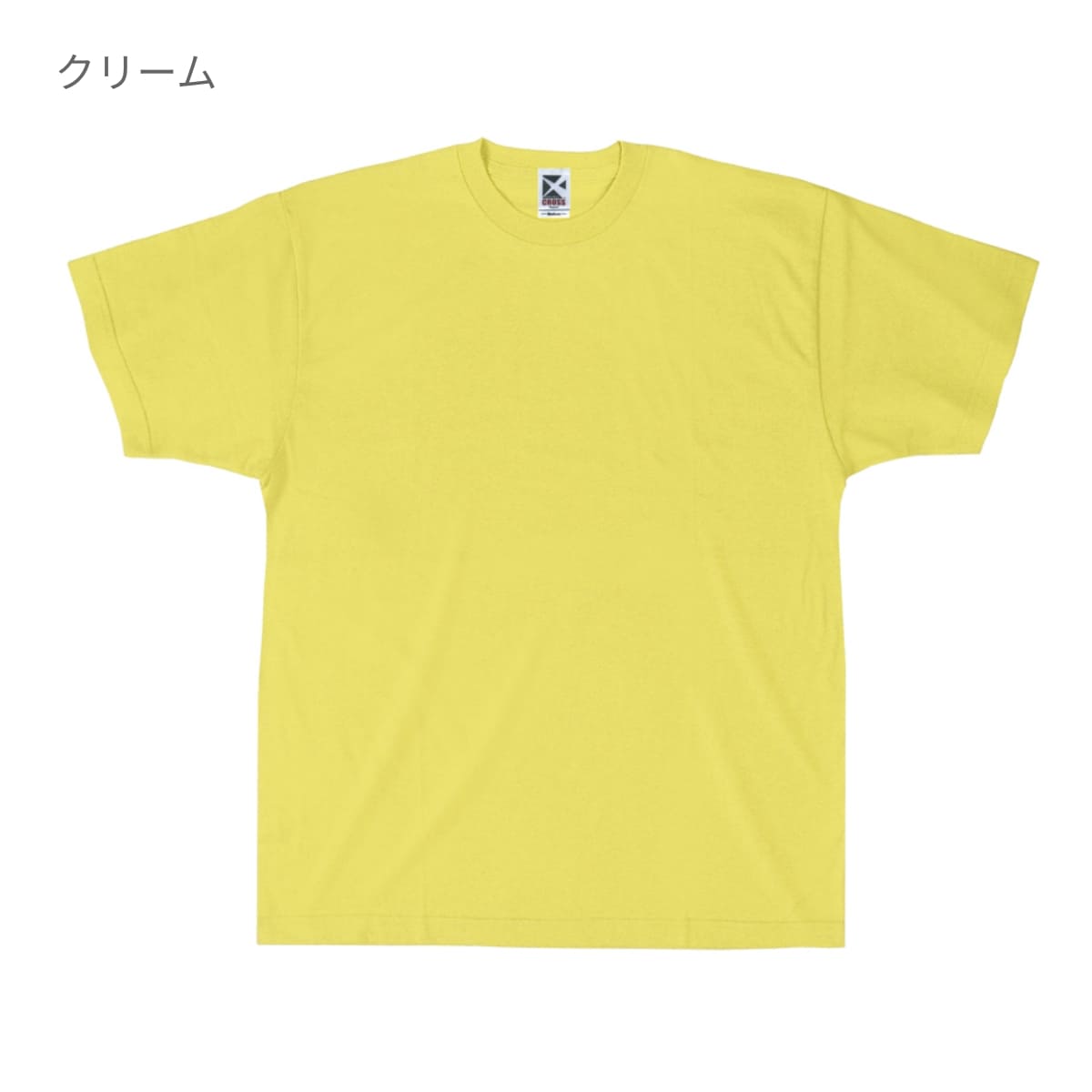 レギュラーコットンTシャツ | メンズ | 1枚 | CR1102 | クリムゾンレッド