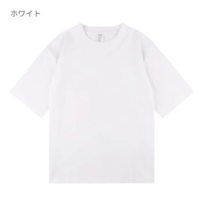 6.6オンス オーバーサイズコンフォートTシャツ（5分袖） | メンズ | 1枚 | DF1103 | ブラック