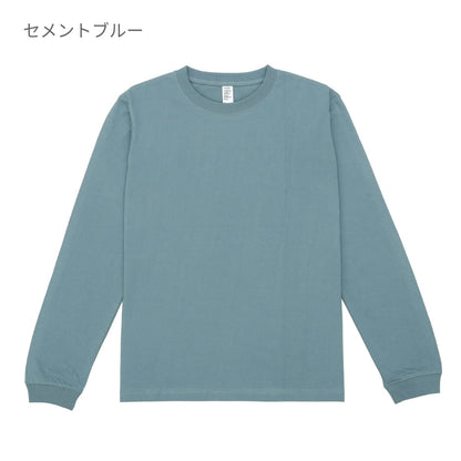 6.6オンス ロングスリーブコンフォートTシャツ(1.6インチリブ) | ビッグサイズ | 1枚 | DF1201 | ホワイト