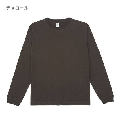 6.6オンス ロングスリーブコンフォートTシャツ(1.6インチリブ) | ビッグサイズ | 1枚 | DF1201 | セメントブルー