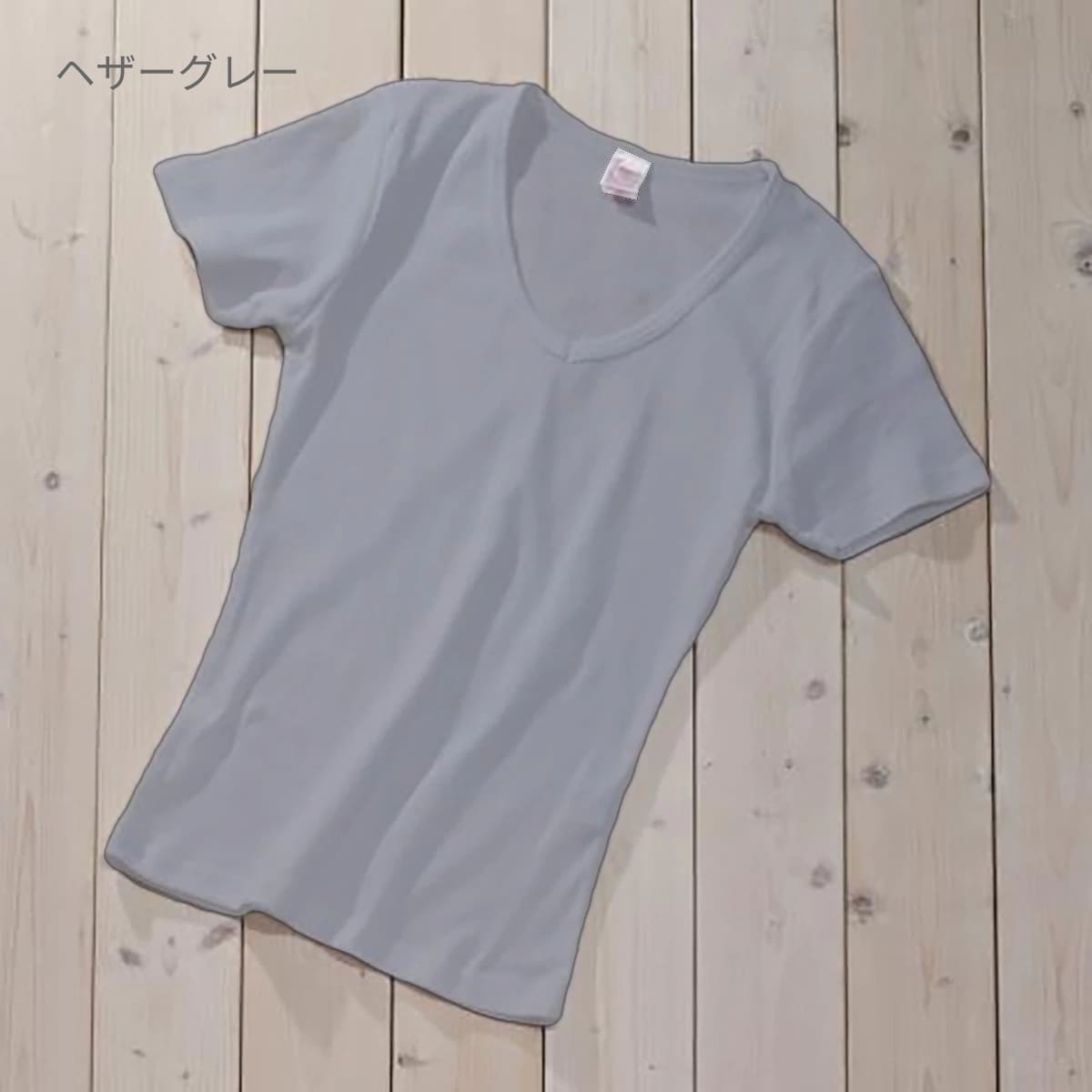 S/S　VネックTシャツ | レディース | 1枚 | DM4315 | ネイビー