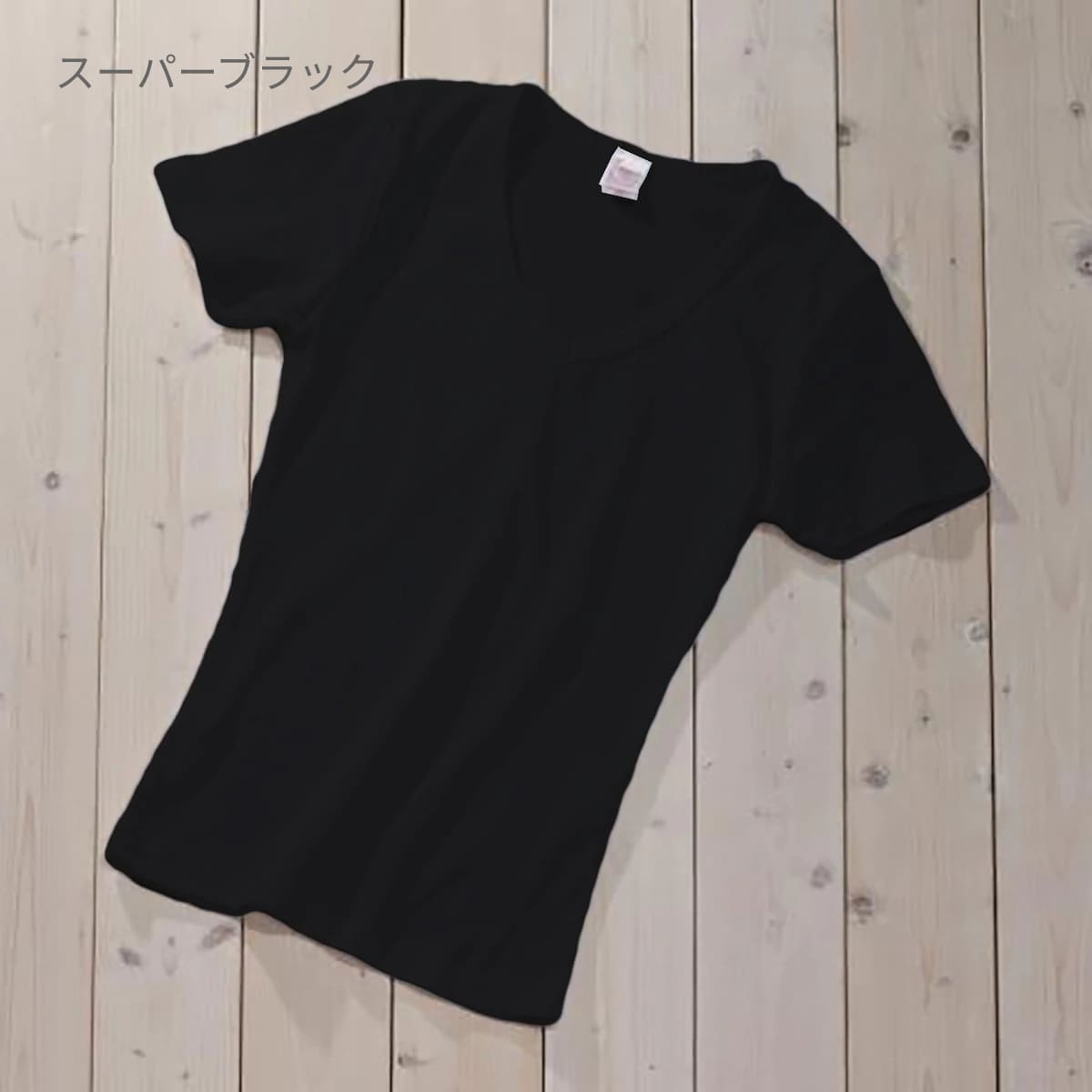 S/S VネックTシャツ | レディース | 1枚 | DM4315 | ネイビー – Tshirt