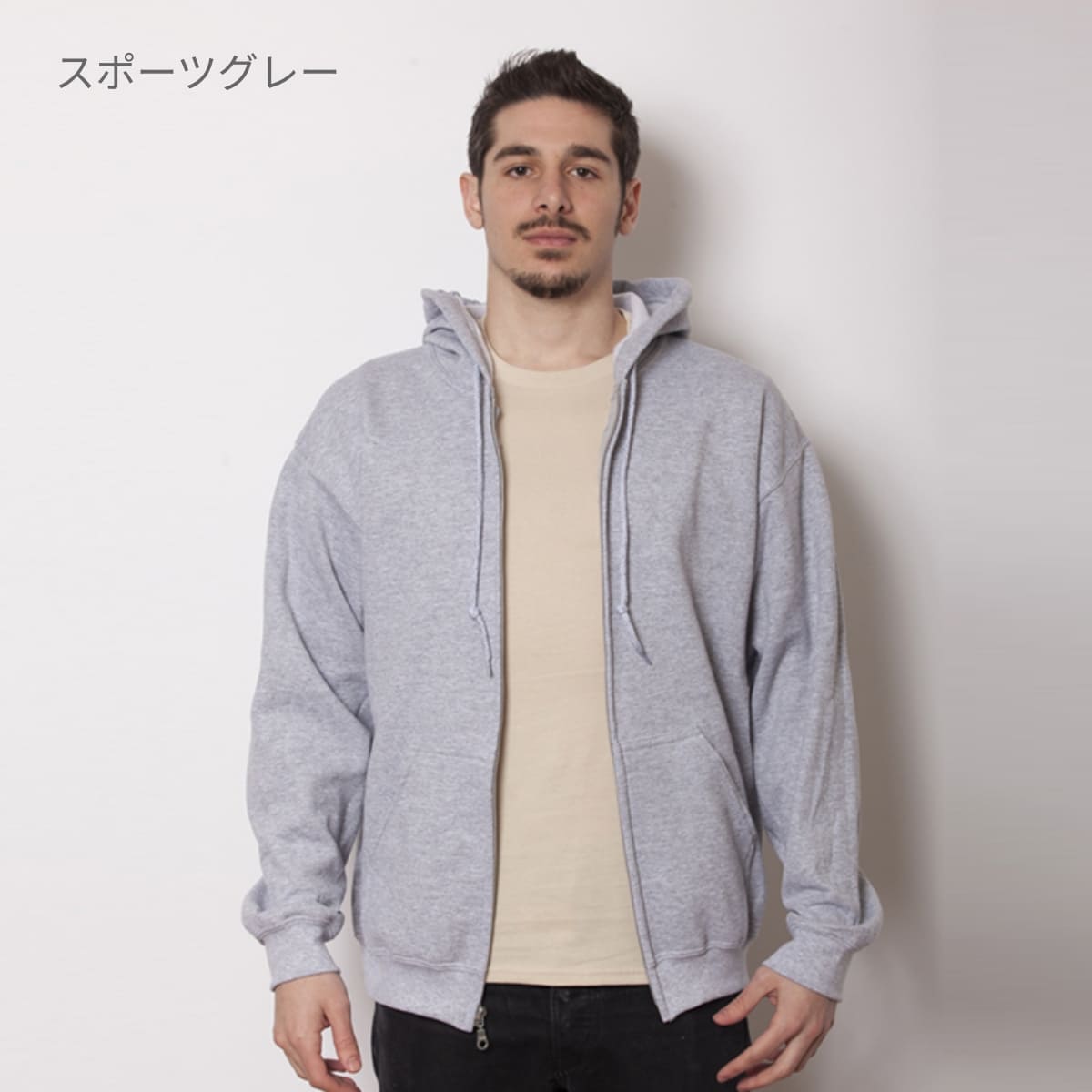 8.0 oz ヘビーブレンドZIPパーカー | ビッグサイズ | 1枚 | 18600 