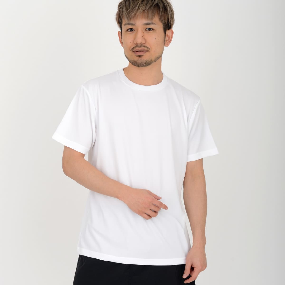 4.3オンスドライTシャツ（ポリジン加工） | メンズ | 1枚 | MS1154 | ホワイト