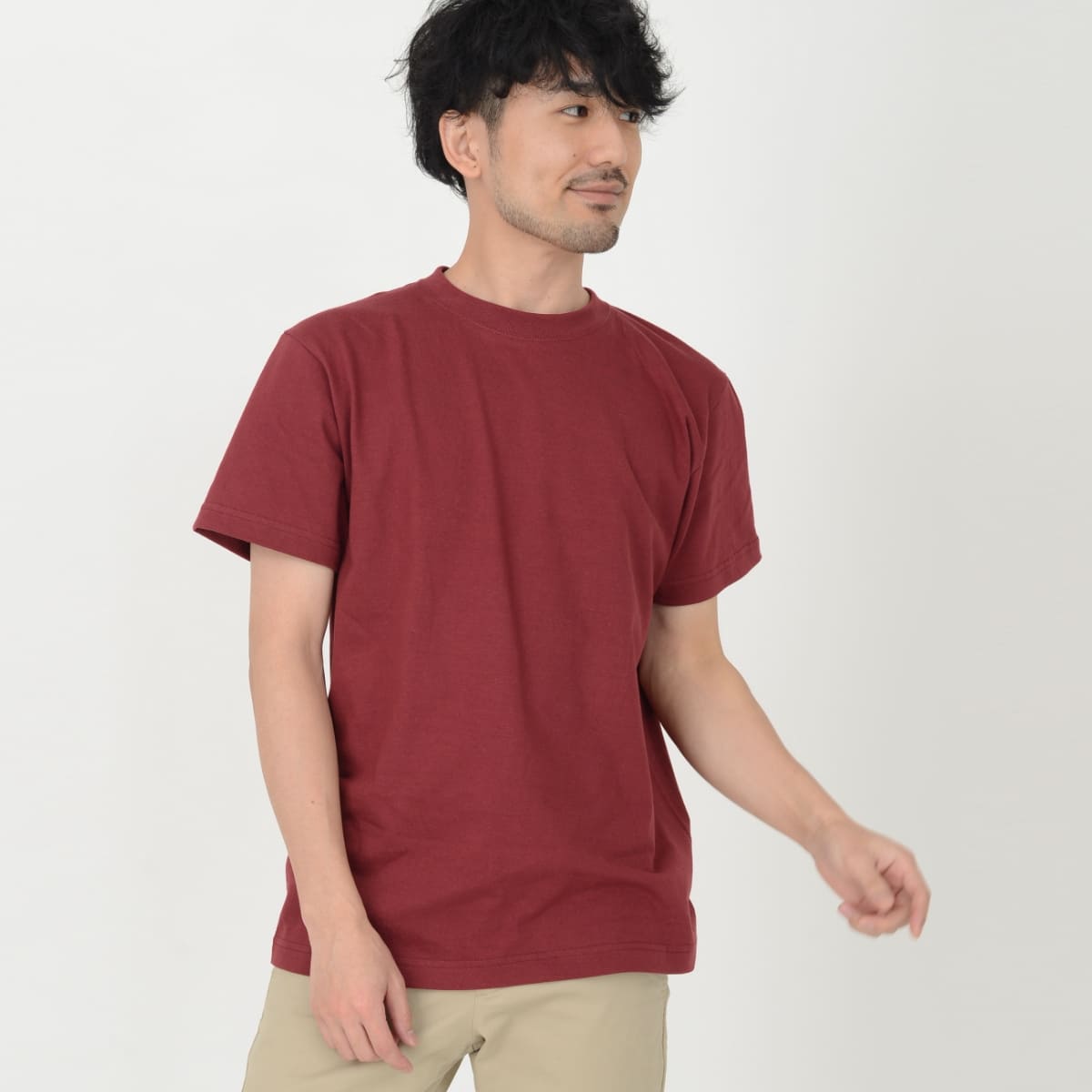 5.6オンスハイグレードコットンTシャツ（カラー） | メンズ | 1枚 | MS1161 | ミックスグレー