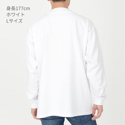 10.2オンススーパーヘビーウェイトモックネックTシャツ | メンズ | 1枚 | MS1610 | サンドカーキ