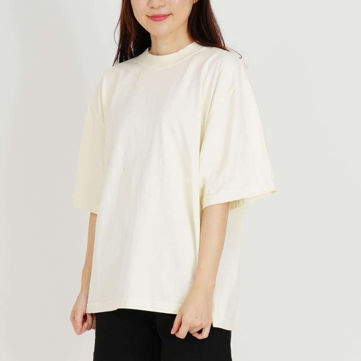 7.5oz ガーメントダイ ドロップショルダーTシャツ | メンズ | 1枚 | SHGDDS | ブラック