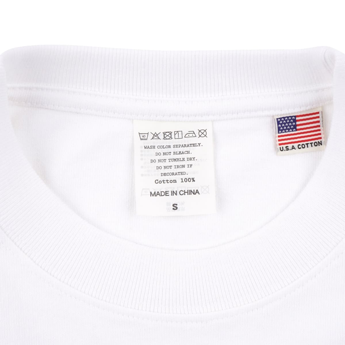 USAコットン ロングスリーブTシャツ | ビッグサイズ | 1枚 | UCL-951 | ナチュラル