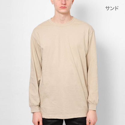 6.0オンス クラシック 長袖Tシャツ | メンズ | 1枚 | 1304 | サンド