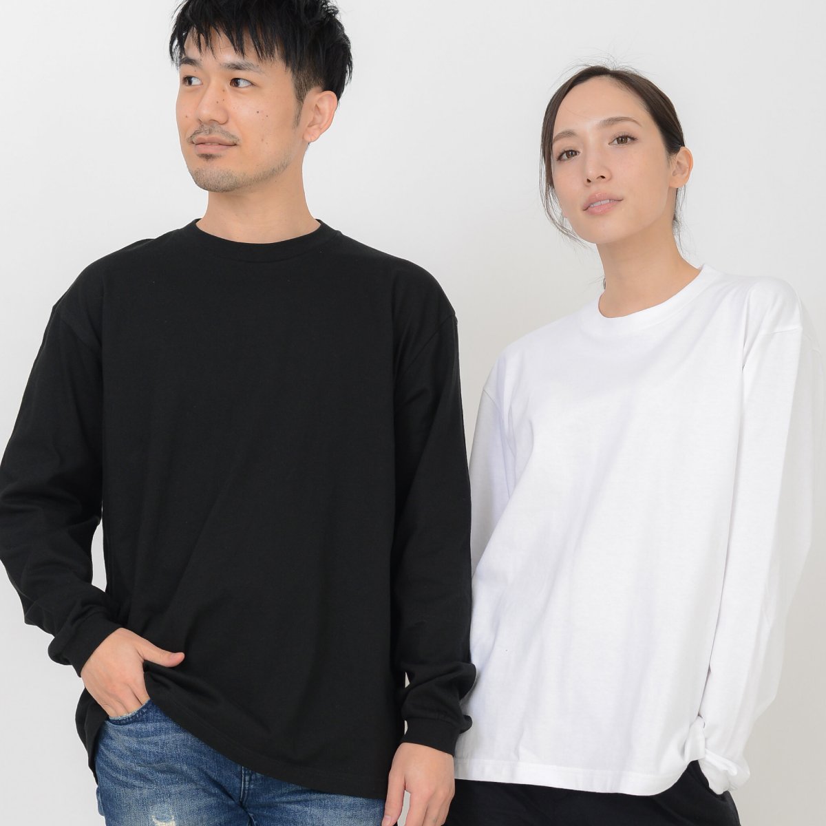 5.6オンス ヘビーウェイトビッグLS-Tシャツ | メンズ | 1枚 | 00114-BCL | ブラック