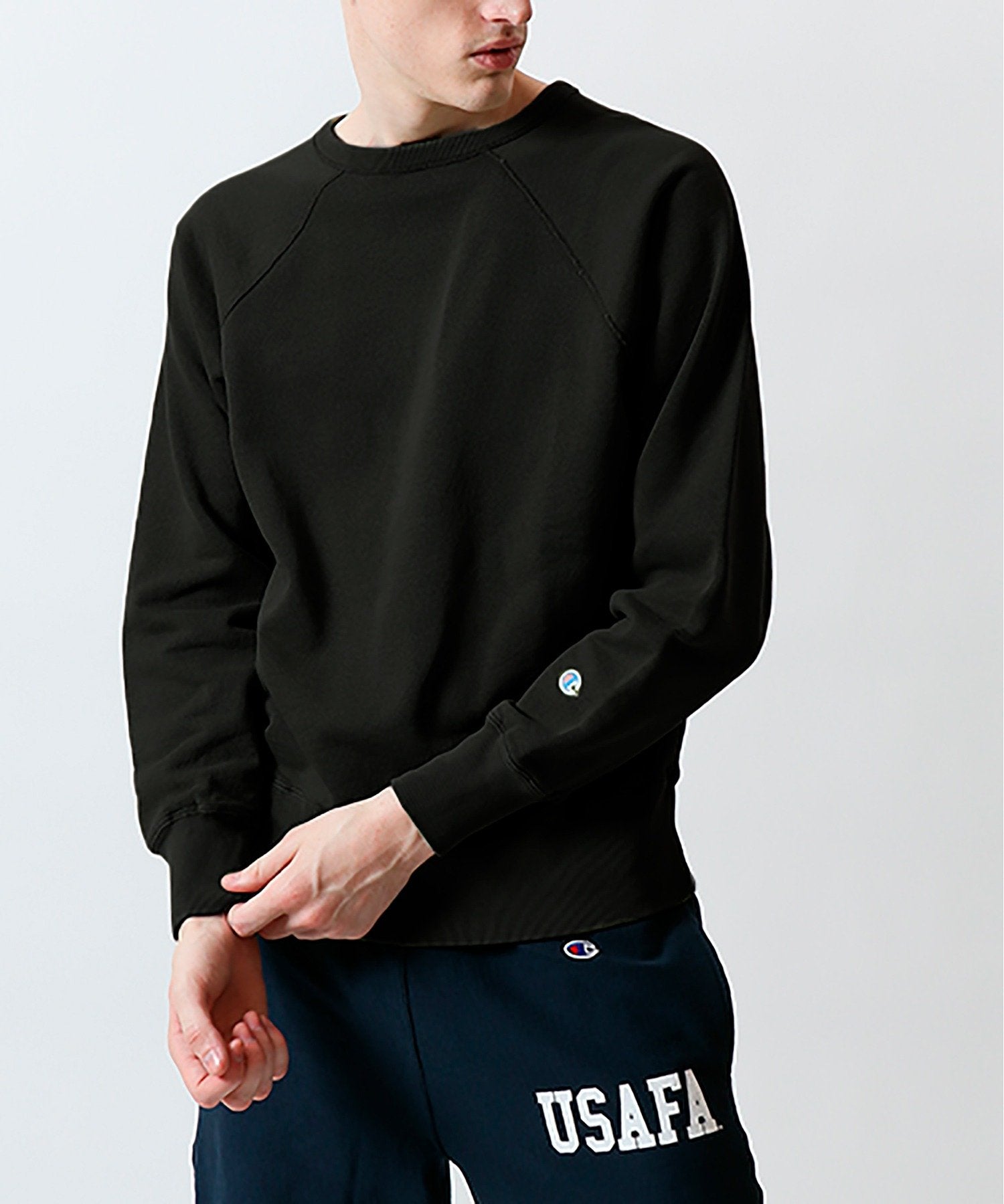 CREW NECK SWEATS | メンズ | 1枚 | C3-P002 | ブラック