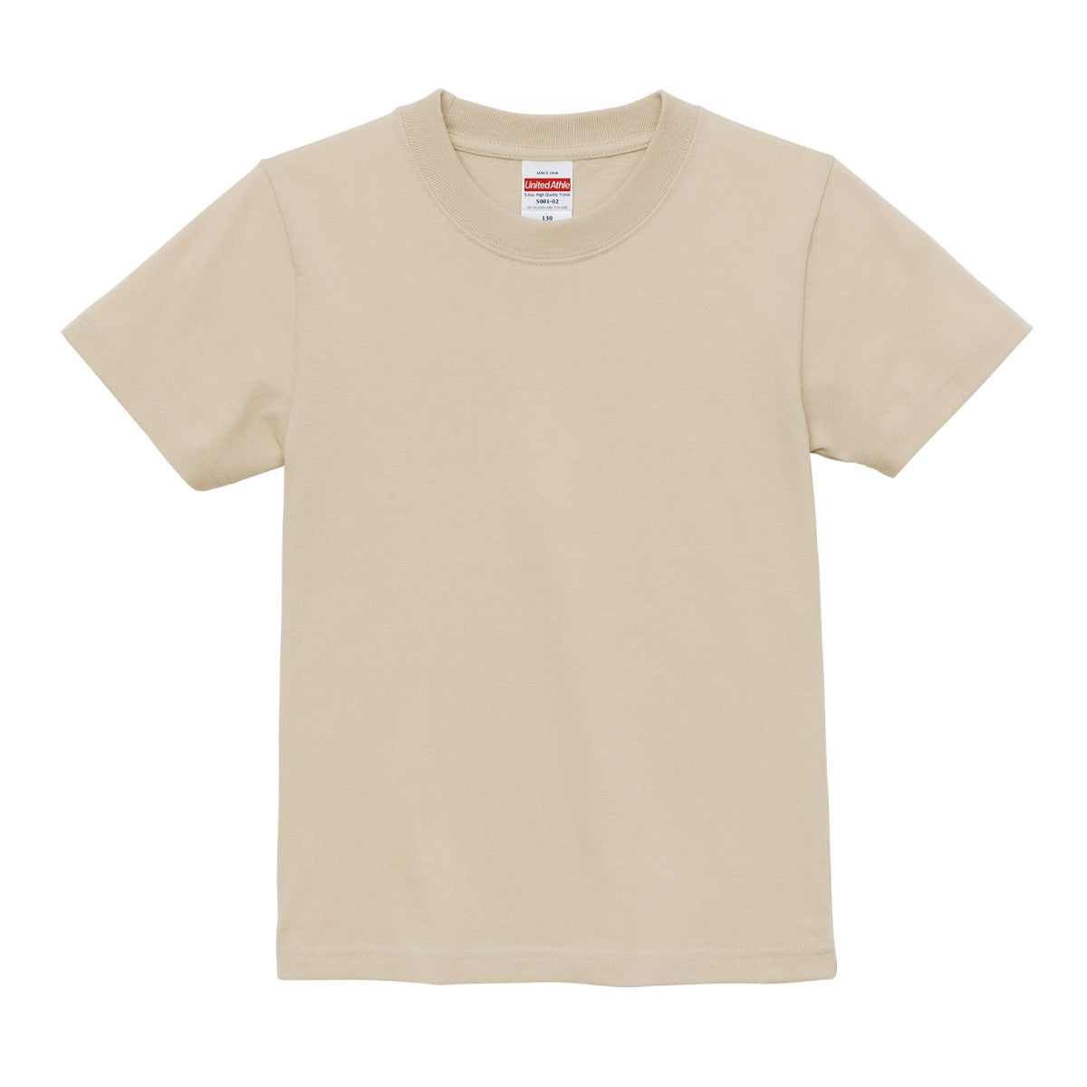 UnitedAthle(ユナイテッドアスレ) 5.6オンスTシャツ(キッズ)ホワイト ホワイト