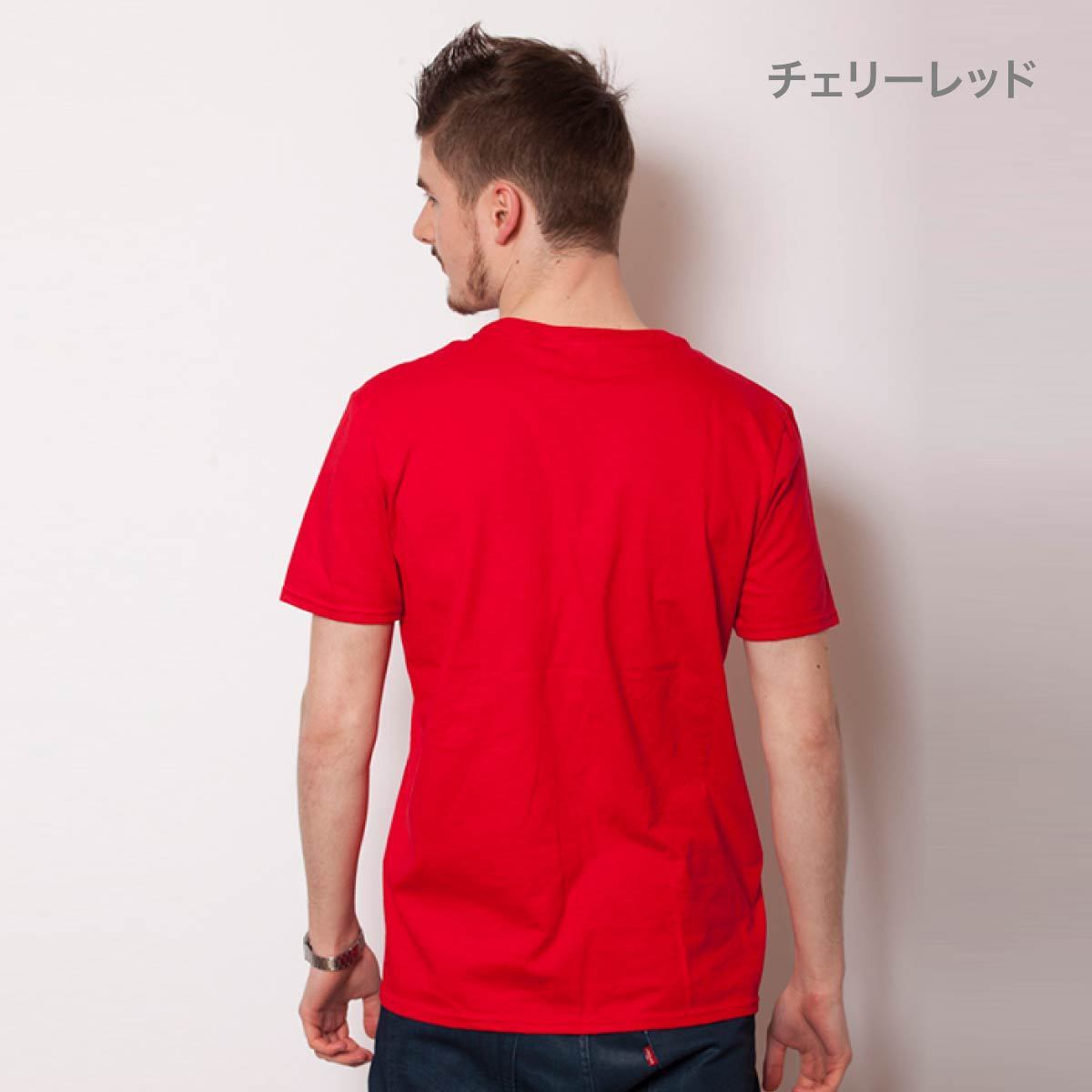 4.5 oz ソフトスタイルVネックTシャツ | メンズ | 1枚 | 64V00 | チャコール