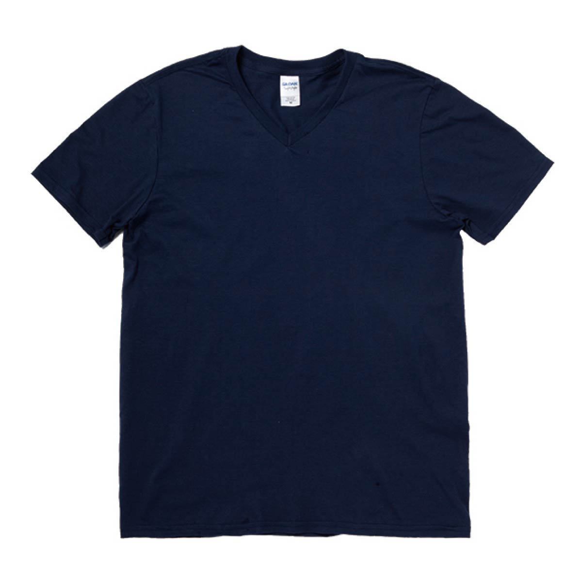 4.5 oz ソフトスタイルVネックTシャツ | メンズ | 1枚 | 64V00 | チャコール