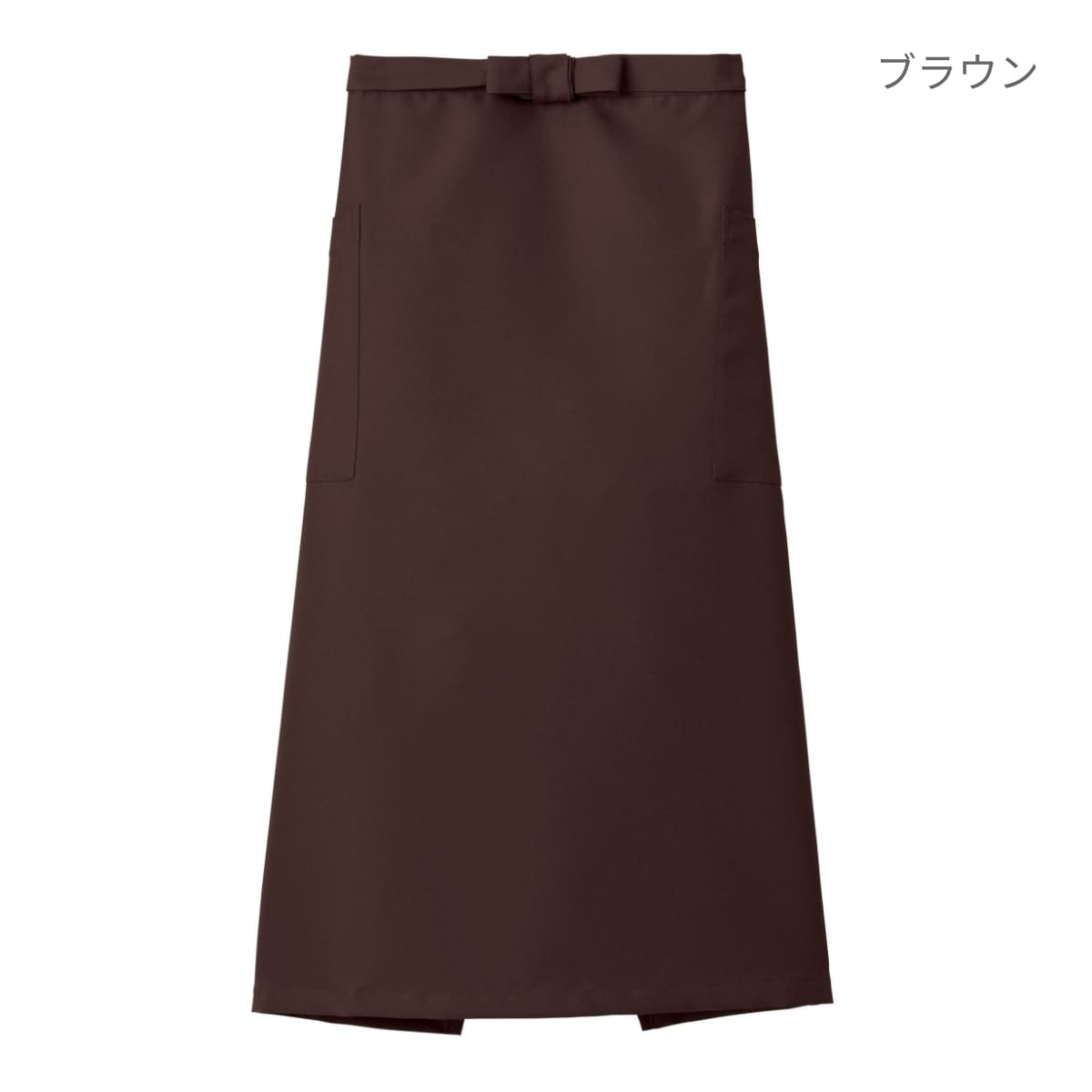 ソムリエエプロン | カフェ・飲食店制服 | 1枚 | FK7165 | ブラウン