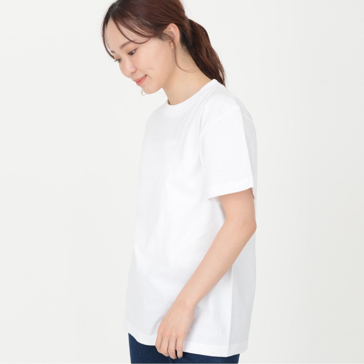 5.6オンスハイグレードコットンTシャツ（ホワイト） | メンズ | 1枚 