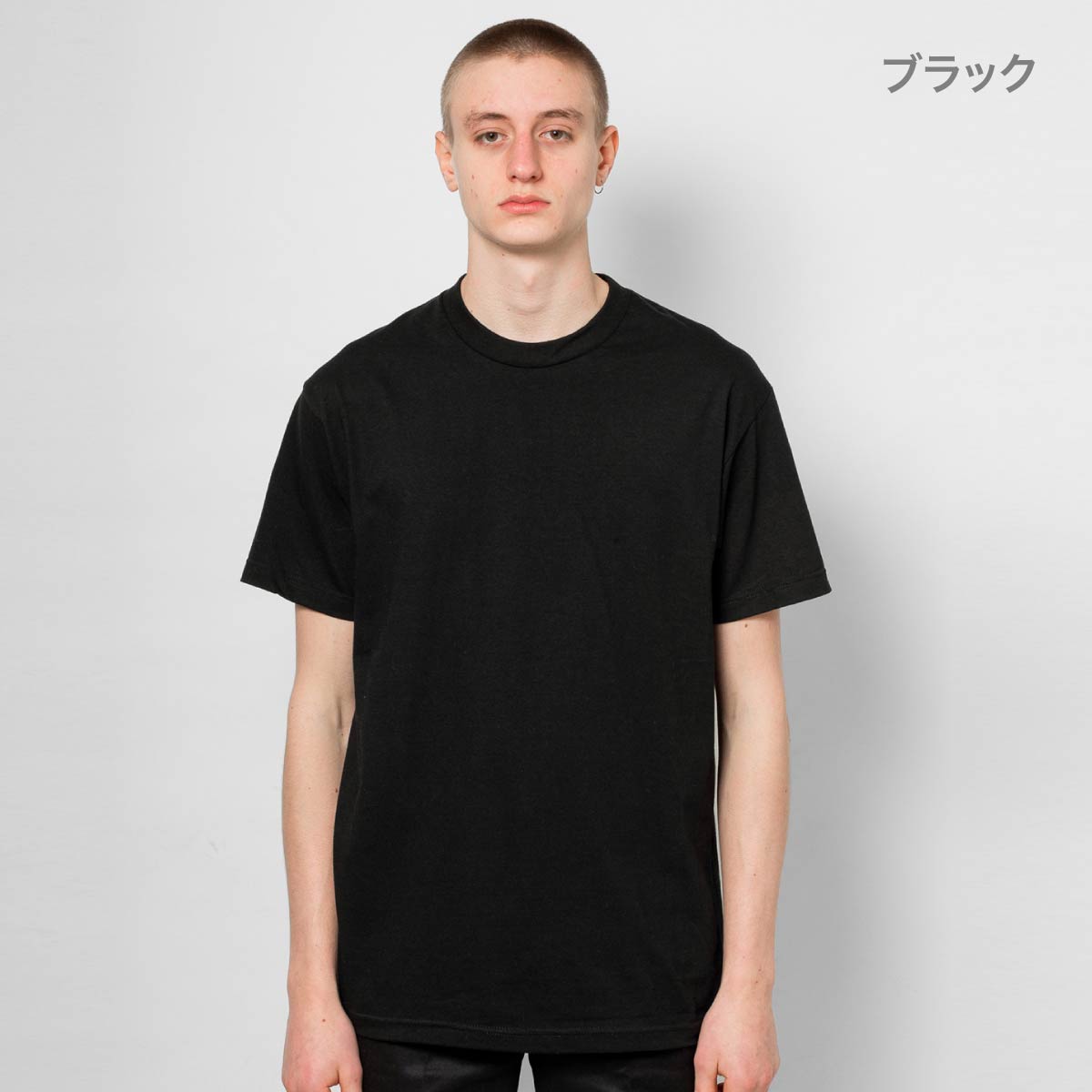 6.0オンス クラシック Tシャツ | メンズ | 1枚 | 1301 | ブラック – Tshirt.stビジネス