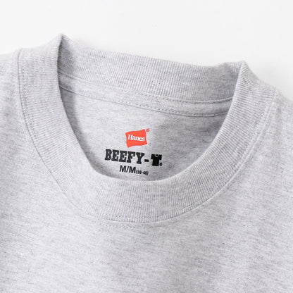 ビーフィーポケットロングスリーブTシャツ BEEFY-T ヘインズ | メンズ | 1枚 | H5196 | ホワイト