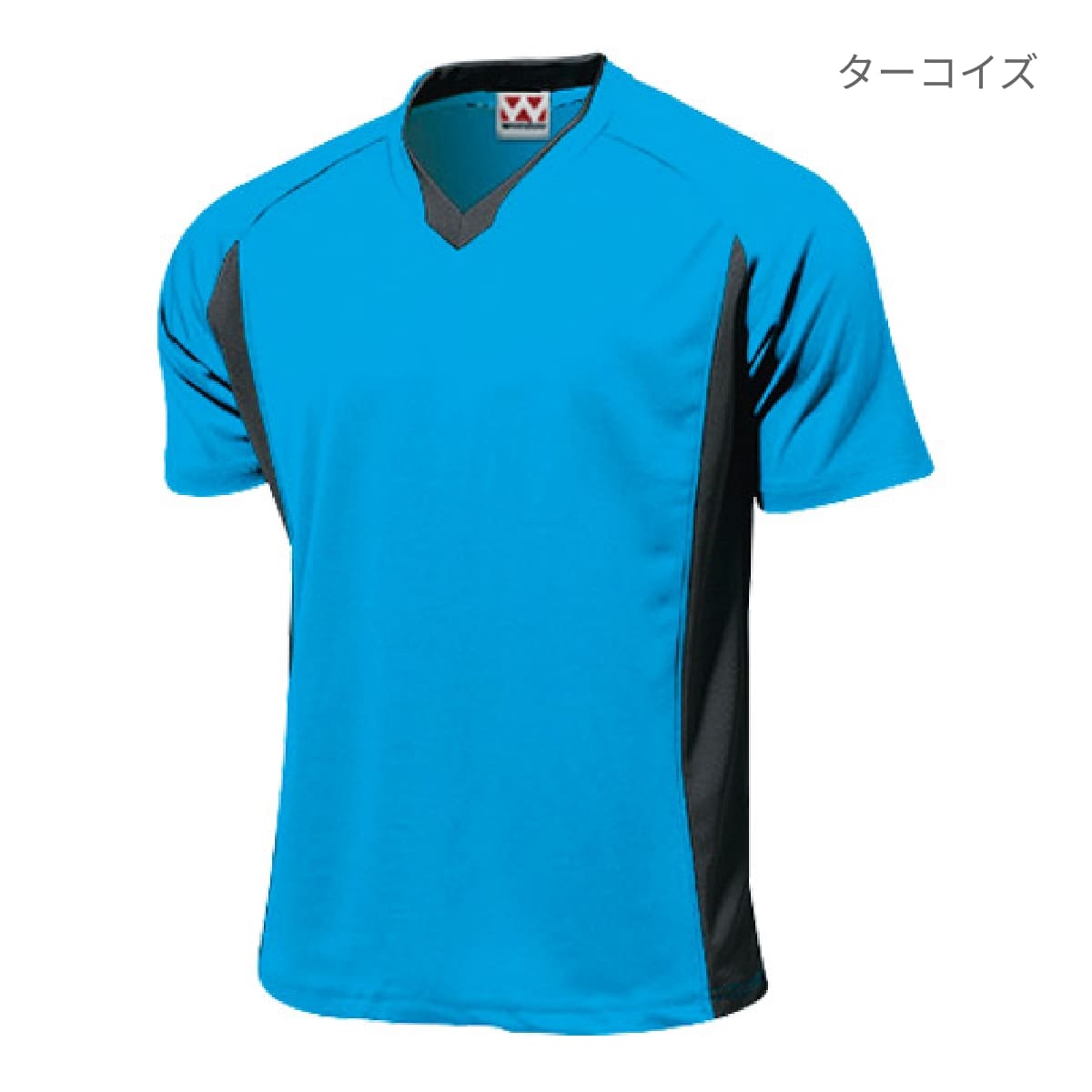 送料無料】ベーシックサッカーシャツ | ユニフォーム | 1枚 | P1910 | ターコイズ – Tshirt.stビジネス